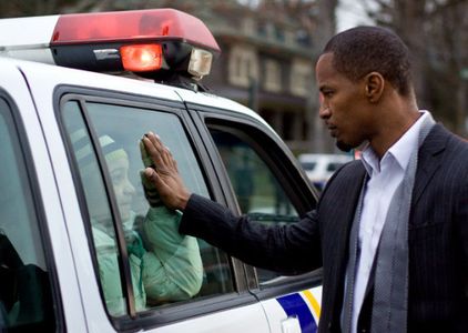 Jamie Foxx and Emerald-Angel Young in Law Abiding Citizen (2009)