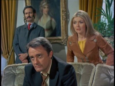 Robert Vaughn, Hannah Gordon, and Julian Sherrier in The Protectors (1972)