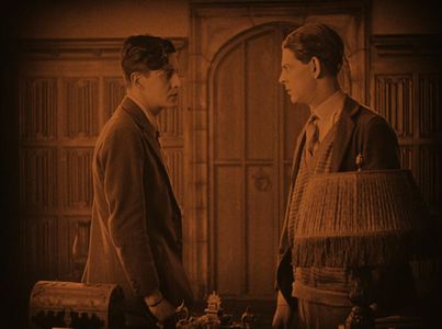 Robin Irvine and Ivor Novello in When Boys Leave Home (1927)