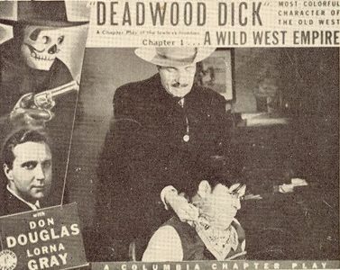 Edmund Cobb, Donald Douglas, and Robert Fiske in Deadwood Dick (1940)