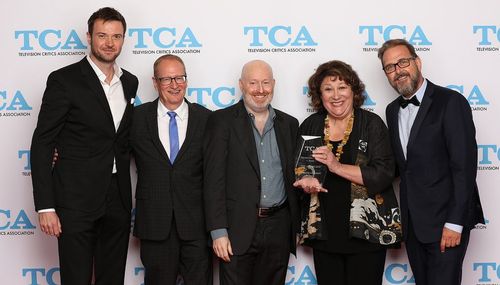 Costa Ronin, Stephen Schiff, Joe Weisberg, Margo Martindale, Chris Long - TCA Awards 2018, Best Drama and Program of the