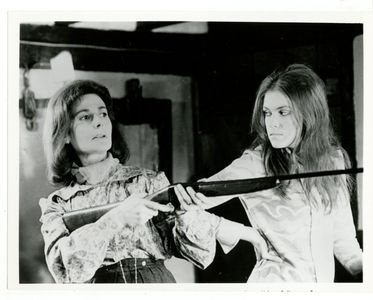 Sharon Gurney and Yvonne Mitchell in Crucible of Horror (1971)