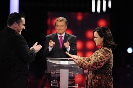 Rosie O'Donnell and Regis Philbin in Million Dollar Password (2008)