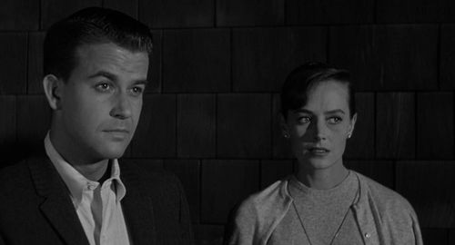 Dick Clark and Victoria Shaw in Because They're Young (1960)