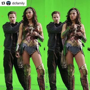 Martin Goeres on set of Wonder Woman - Stunt Coordinator: Damon Caro, Tim Rigby