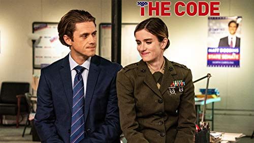 Aaron Tveit and Anna Wood in The Code (2019)