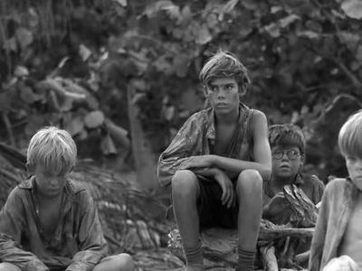 James Aubrey, Hugh Edwards, and Tom Gaman in Lord of the Flies (1963)