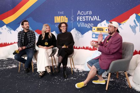 Kevin Smith, Diego Luna, Sienna Miller, and Tara Miele at an event for The IMDb Studio at Sundance: The IMDb Studio at A