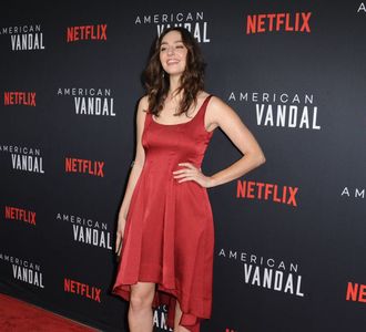 Camille Ramsey at the American Vandal Premier
