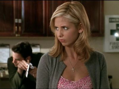 Sarah Michelle Gellar and Nicholas Brendon in Buffy the Vampire Slayer (1997)