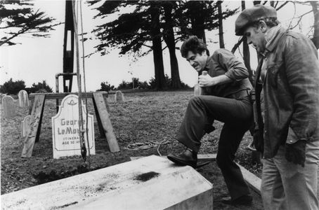 James Farentino and Michael Pataki in Dead & Buried (1981)