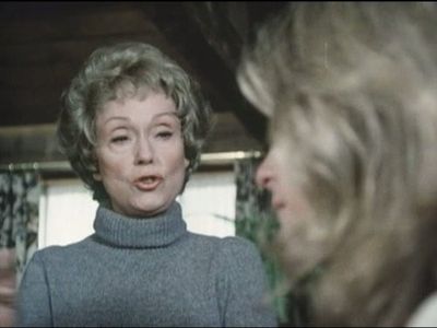 Martha Scott and Lindsay Wagner in The Bionic Woman (1976)