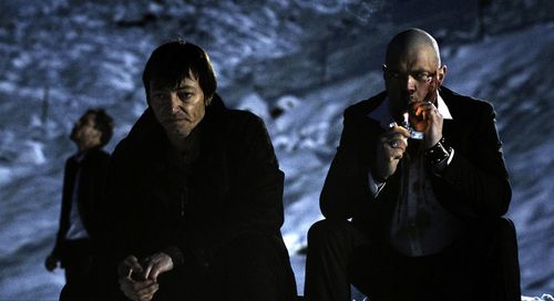 Damon Younger, Jóhannes Haukur Jóhannesson, and Thorvaldur Kristjansson in Black's Game (2012)