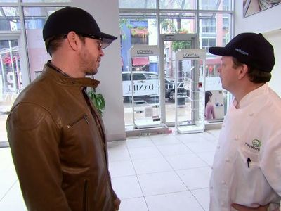Donnie Wahlberg and Paul Wahlberg in Wahlburgers (2014)