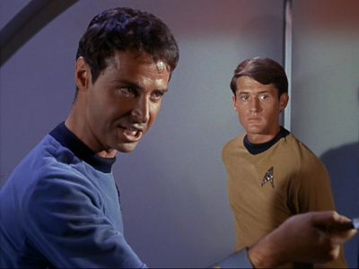 Bruce Hyde and Stewart Moss in Star Trek (1966)