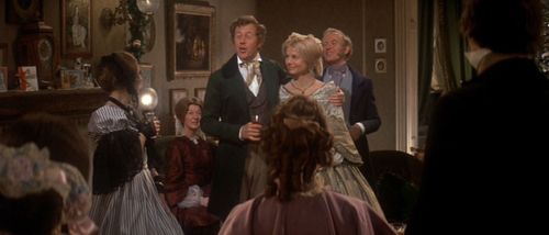 Gordon Jackson, Michael Medwin, Mary Peach, and Angela Kay in Scrooge (1970)