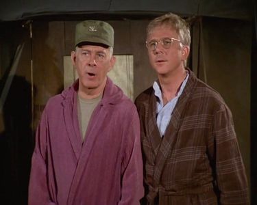 William Christopher and Harry Morgan in M*A*S*H (1972)