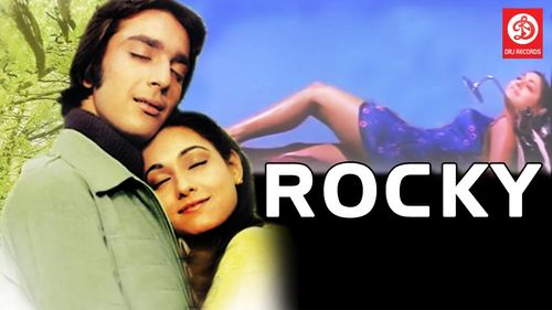 Sanjay Dutt, Tina Ambani, and Reena Roy in Rocky (1981)
