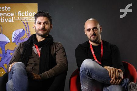 Giorgio Bruno (director) and Salvatore Lizzio (producer) of Almost Dead at Trieste science+fiction fest 2016