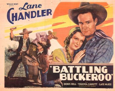 Lane Chandler, Olin Francis, Doris Hill, and Bill Patton in Battling Buckaroo (1932)