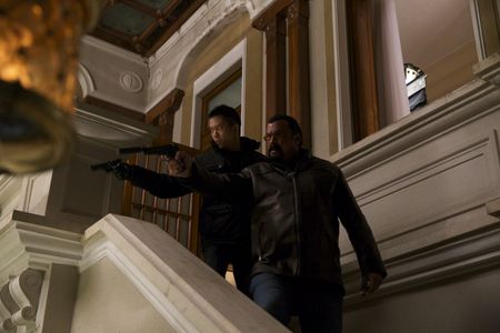 Steven Seagal and Byron Mann in Absolution (2015)