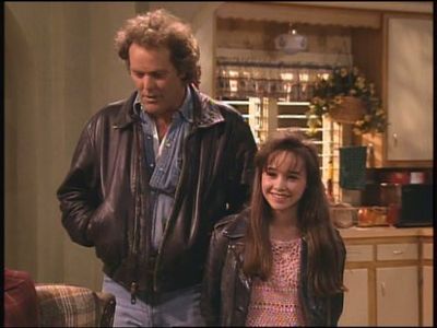 Danielle Harris and Wings Hauser in Roseanne (1988)