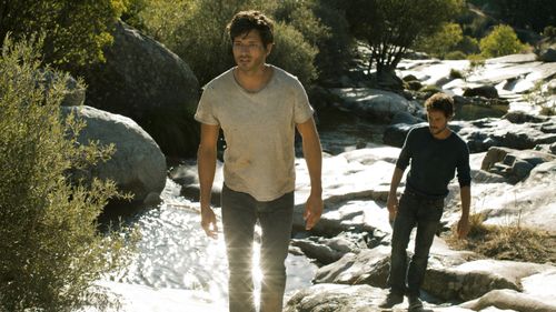 Daniel Grao and Andrés Velencoso in The End (2012)
