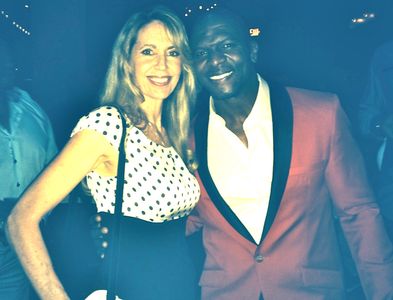 With Terry Crews at the premiere and after-party for SINGLE MOMS CLUB. 3/ 10/ 14