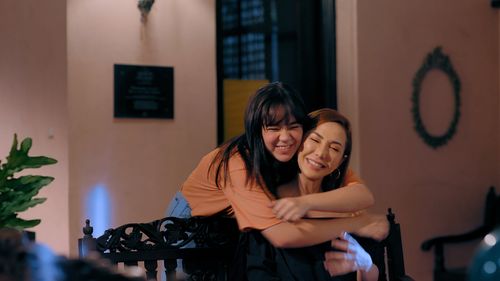 Maureen Larrazabal and Mikee Quintos in The Lost Recipe (2021)