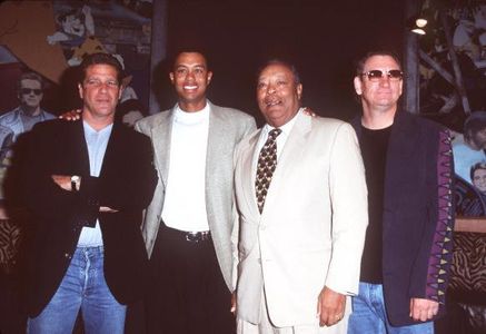 Glenn Frey, Joe Walsh, Tiger Woods, Eagles, and Earl Woods