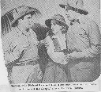 Richard Lane, Ona Munson, and Don Terry in Drums of the Congo (1942)