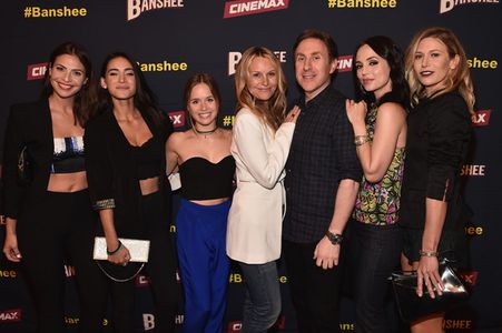 Eliza Dushku, Jen Landon, Tanya Clarke, Ryann Shane, Jonathan Tropper, Cherie Jimenez, and Ana Ayora in Banshee (2013)