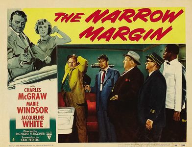 Don Beddoe, David Clarke, Harry Harvey, Paul Maxey, Charles McGraw, Jacqueline White, and Napoleon Whiting in The Narrow