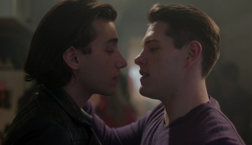 Rob Raco and Casey Cott in Riverdale (2017)