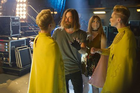 Christopher Backus and Jacqueline Byers in Roadies (2016)