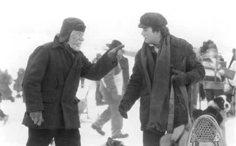 Ethan Hawke and Seymour Cassel in White Fang (1991)