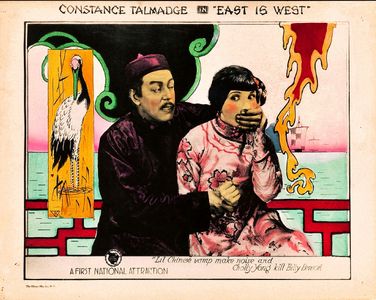 Warner Oland and Constance Talmadge in East Is West (1922)