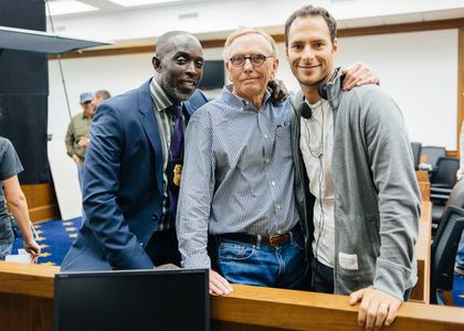 Michael K. Williams, Jerry Jameson and Lucas Akoskin in Captive