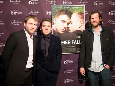 Max Riemelt, Hanno Koffler & Stephan Lacant at the 'Free Fall' premiere - Berlinale 2013