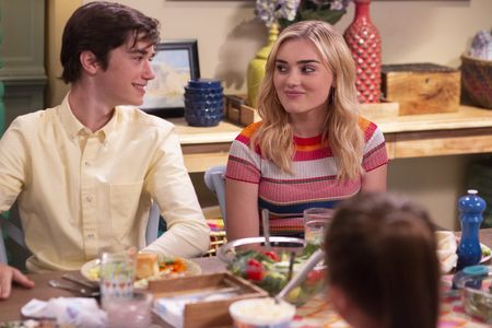 Daniel DiMaggio and Meg Donnelly in American Housewife (2016)