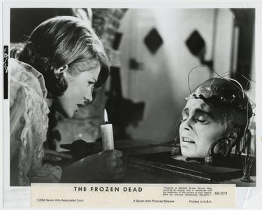 Kathleen Breck and Anna Palk in The Frozen Dead (1966)