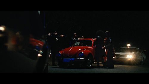 Faron Salisbury as Officer Sharpe in Spike Lee's BlacKkKlansman