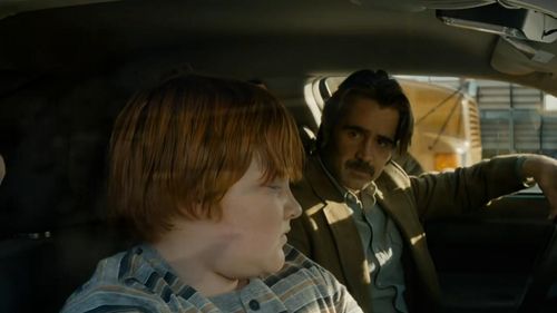 Colin Farrell and Trevor Larcom in True Detective (2014)