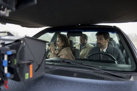 Rodolfo Sancho, Mario Tardón, and Aura Garrido in The Ministry of Time (2015)