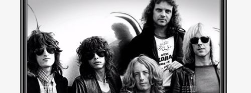 Aerosmith, Tom Hamilton, Joey Kramer, Joe Perry, Steven Tyler, and Brad Whitford