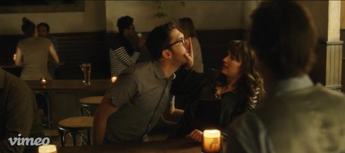 Milana Vayntrub and Amir Blumenfeld in Lonely and Horny (2016)