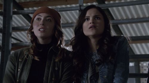 Victoria Moroles and Claire Andrew in Teen Wolf (2011)