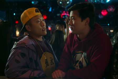 Joon Lee and Sam Song Li in The Brothers Sun (2024)