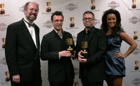 John Powell, Mark Walton, Katy Mixon, and Henry Jackman at an event for Kung Fu Panda: Secrets of the Furious Five (2008