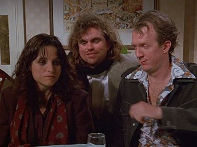 Julia Louis-Dreyfus, Tracy Letts, and Colin Malone in Seinfeld (1989)
